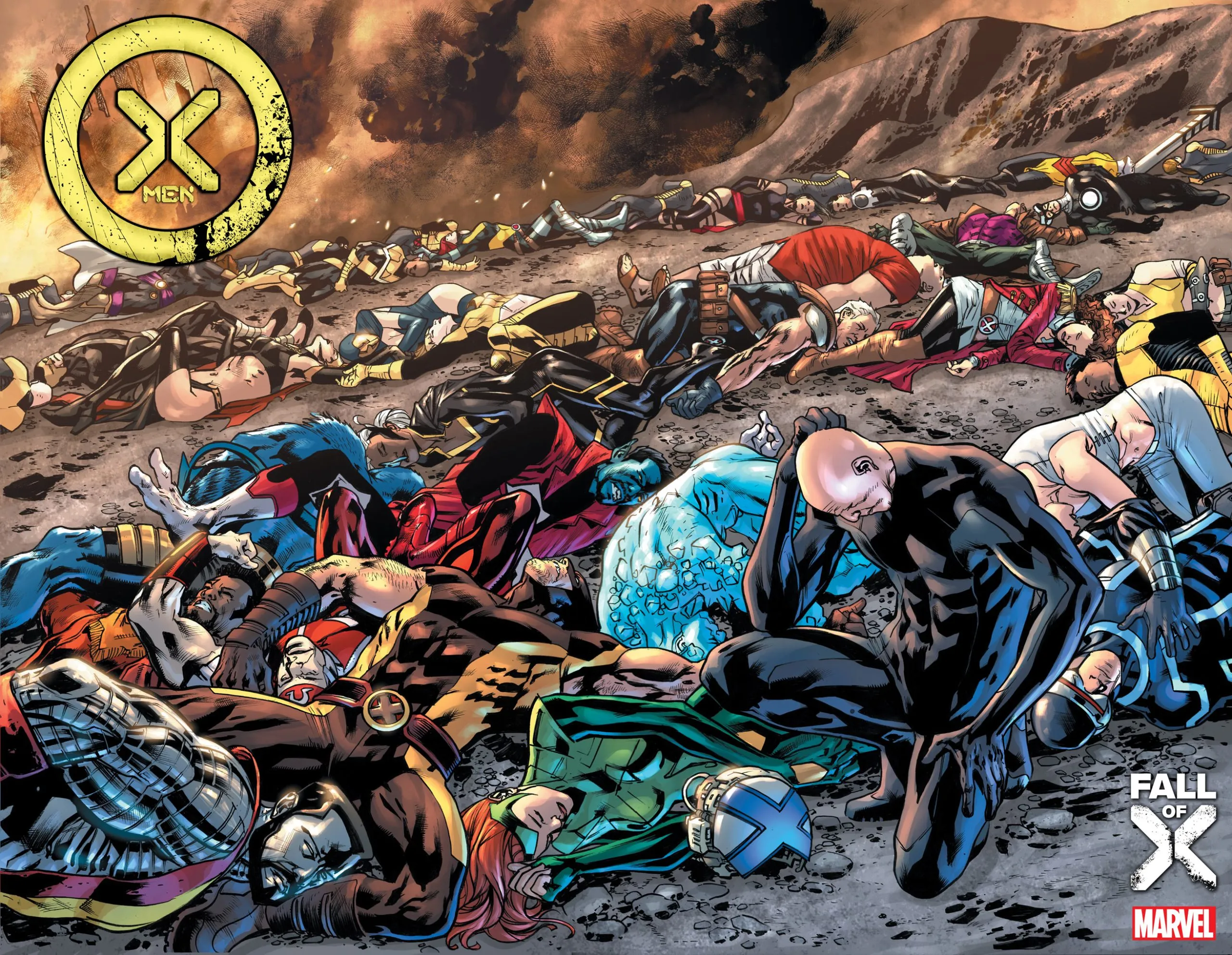 X-Men #25 B Fall Of X