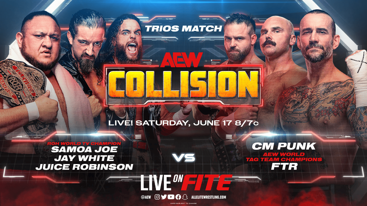 AEW Collision debut match 0 main event CM Punk
