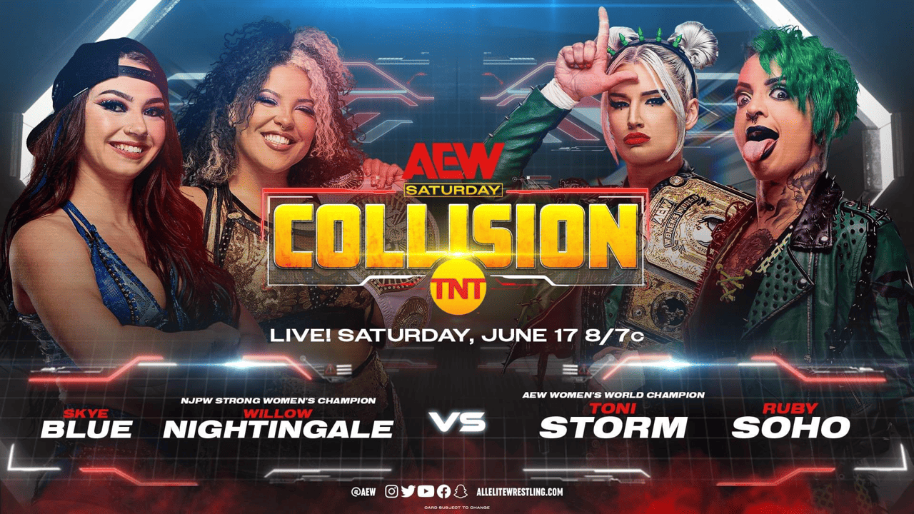 AEW Collision debut match 3 Toni Storm