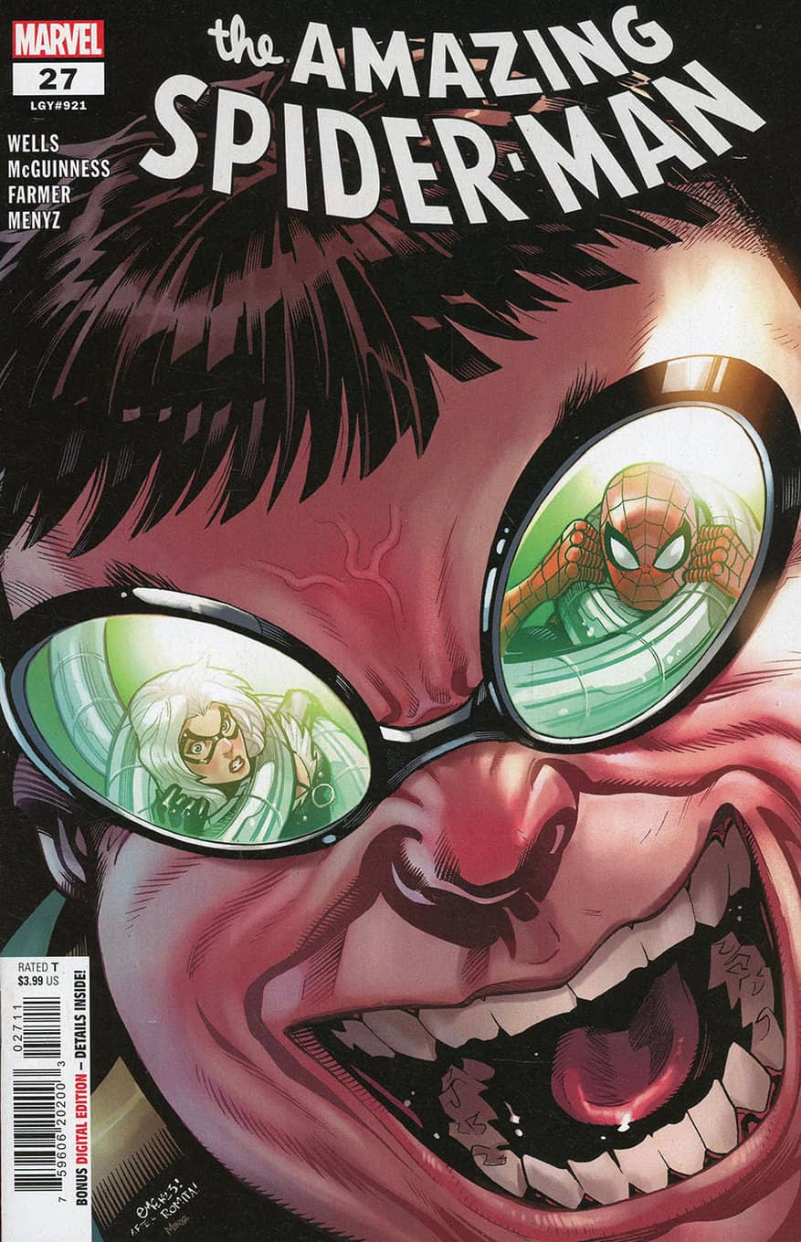 Amazing Spider-Man #27 spoilers 0-1 Ed McGuinness with Doctor Octopus & Black Cat