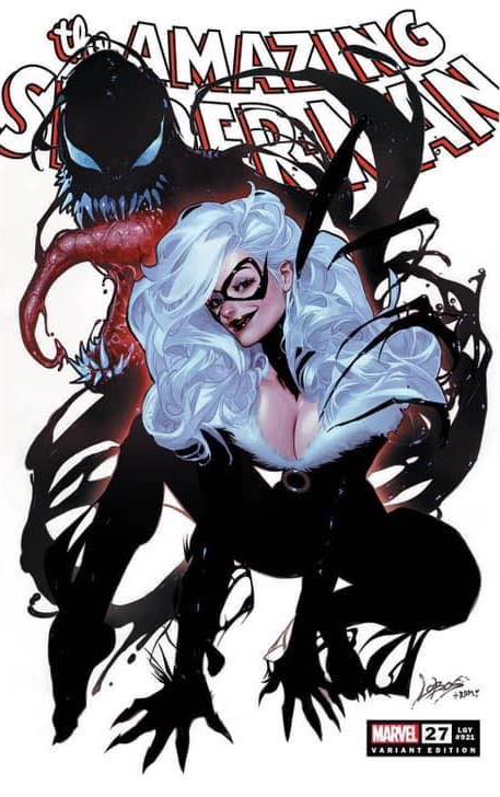 Amazing Spider-Man #27 spoilers 0-11 Pablo Villalobos with Black Cat & Venom