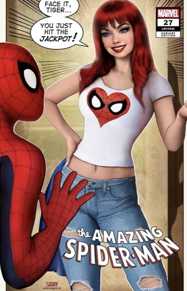 Amazing Spider-Man #27 spoilers 0-7 Nathan Szerdy with Mary Jane Watson