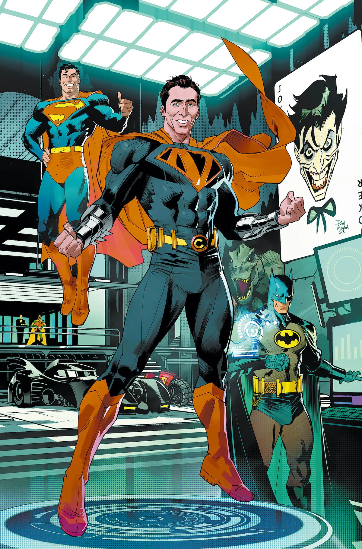 Batman Superman World's Finesy #19 C Nicolas Cage as Superman but not Tim Burton's Superman Lives by Dan Mora