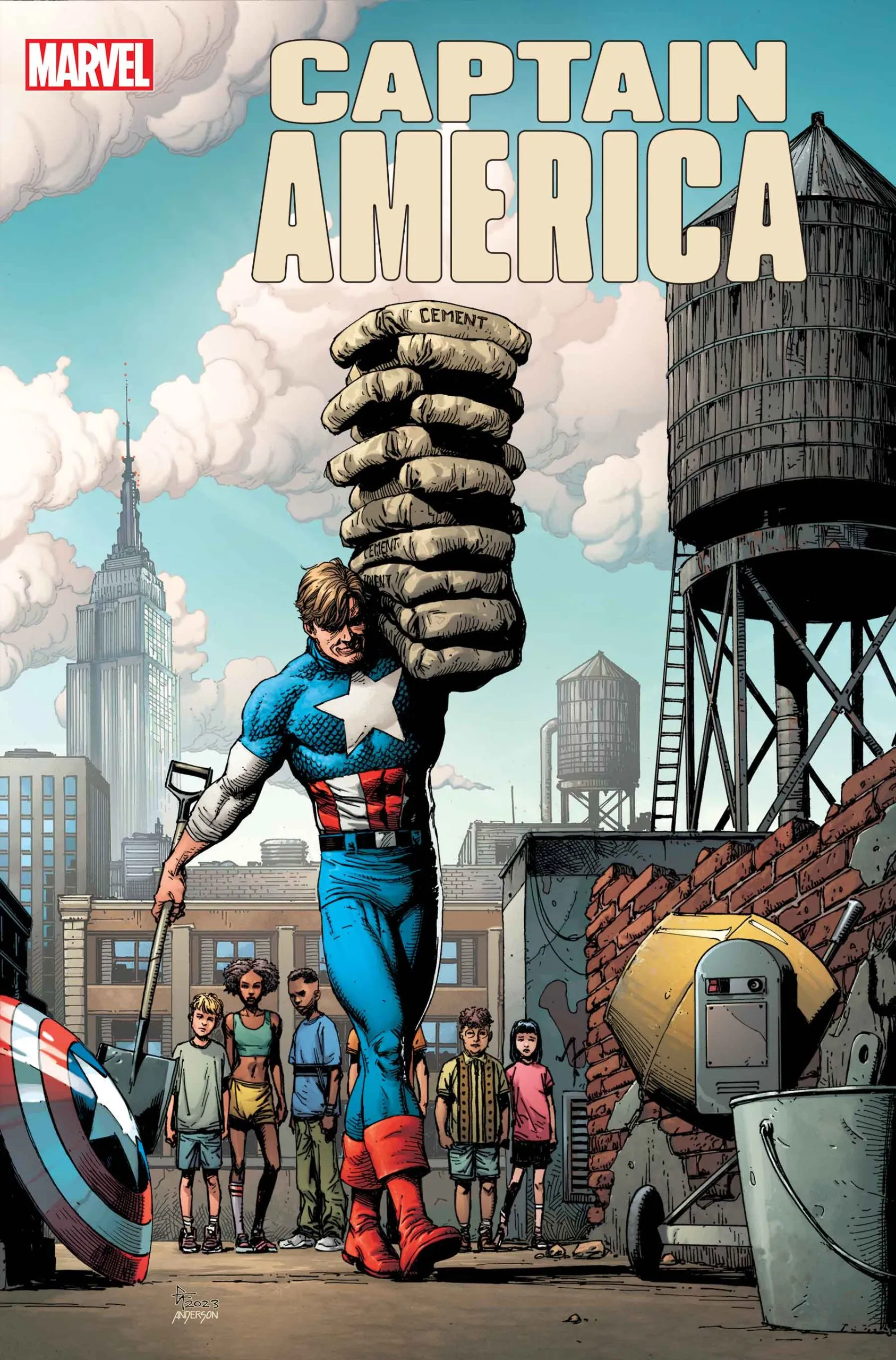 Captain America #1 C Gary Frank