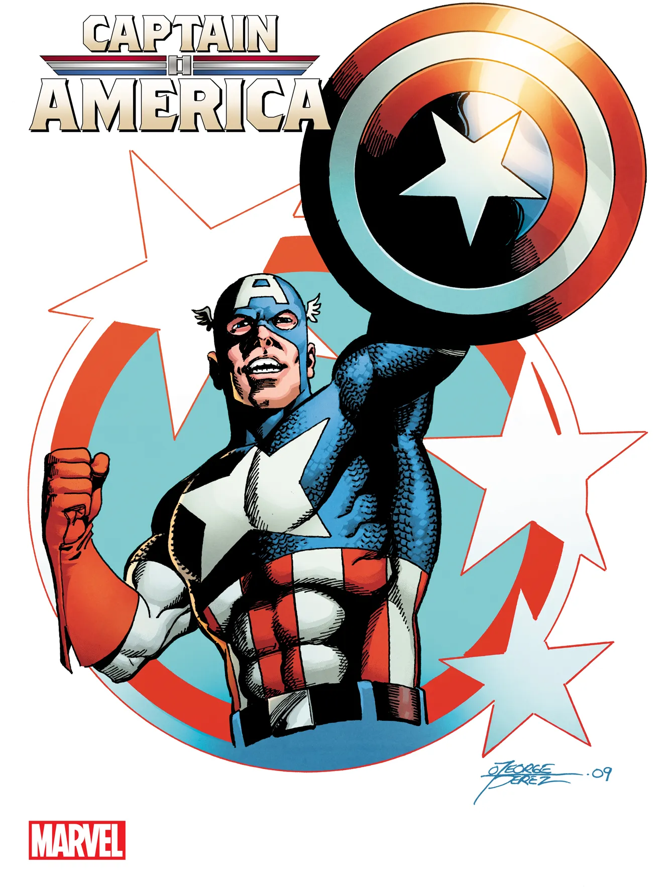 Captain America #1 E George Perez