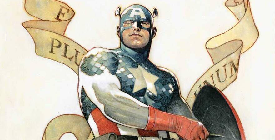 Captain America #1 banner