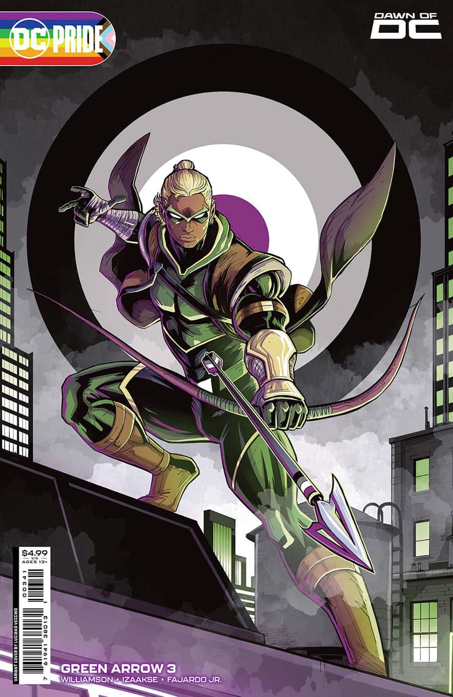 Green Arrow #3 spoilers 0-3 Luciano Vecchio DC Pride