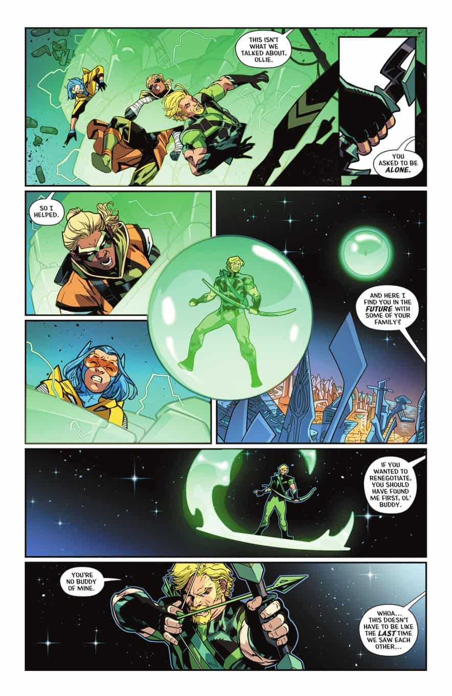 Green Arrow #3 spoilers 11