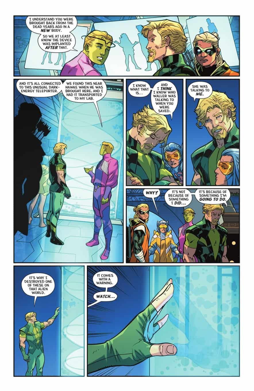 Green Arrow #3 spoilers 7