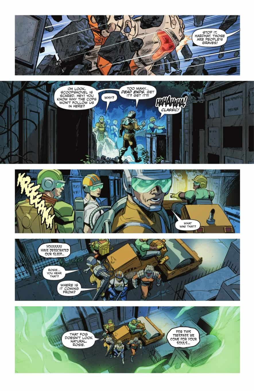 Green Lantern #2 spoilers 5 Demolition Team
