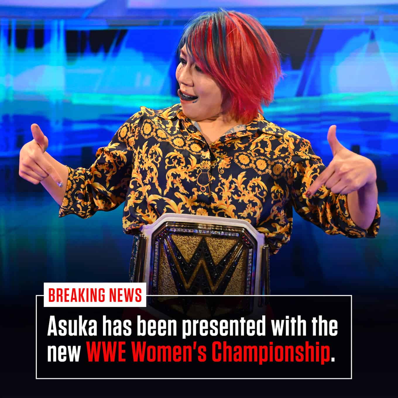 WWE Smackdown June 9 2023 Asuka gets new WWE Women's Championship belt