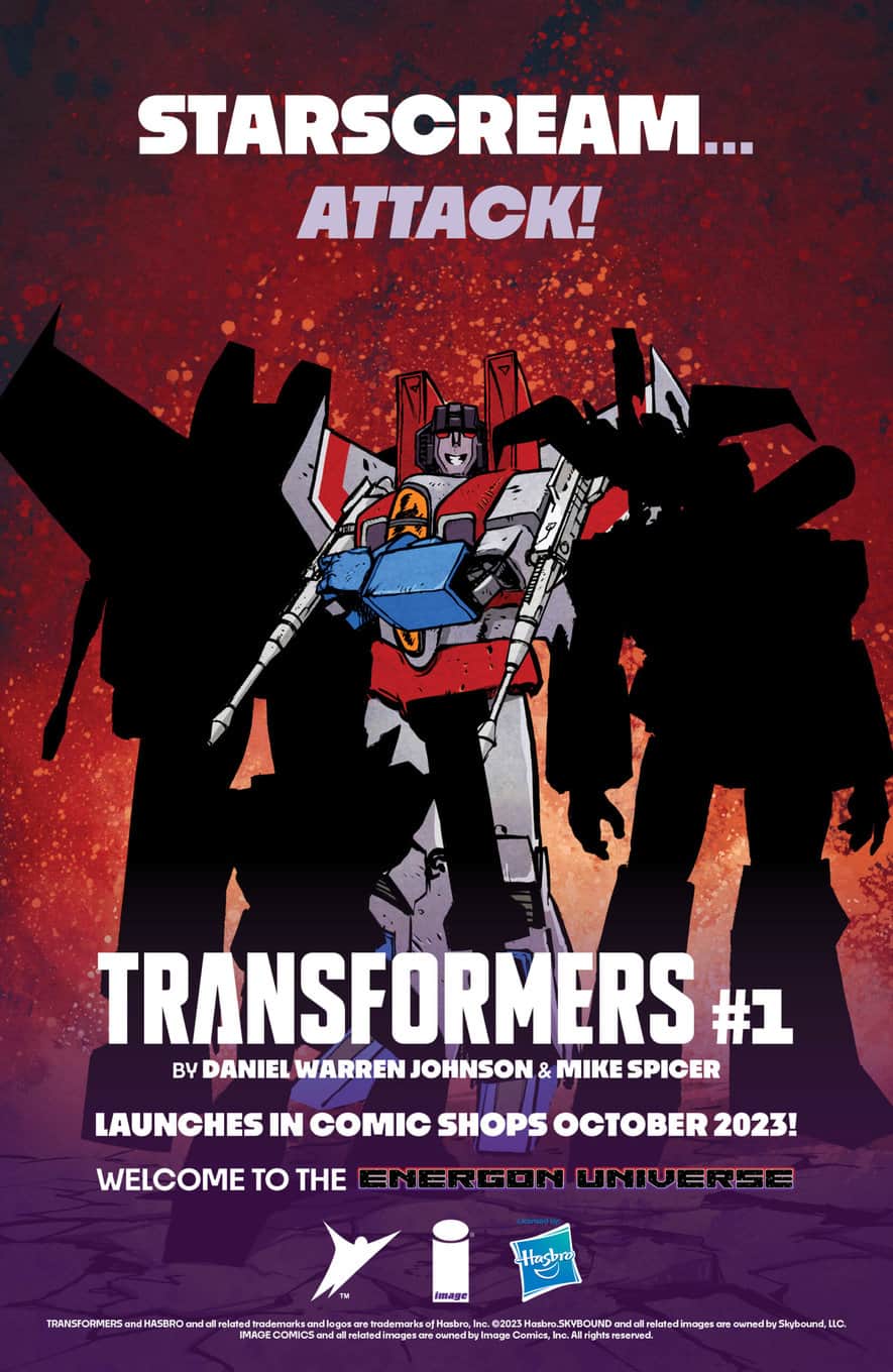 Transformers #1 A Decepticons Starscream