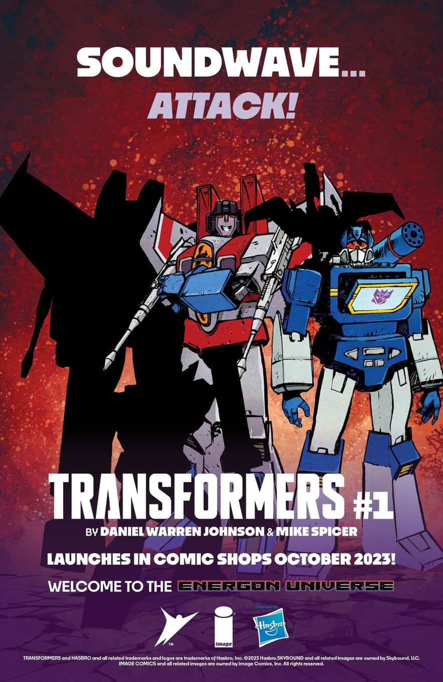 Transformers #1 B Decepticons Soundwave