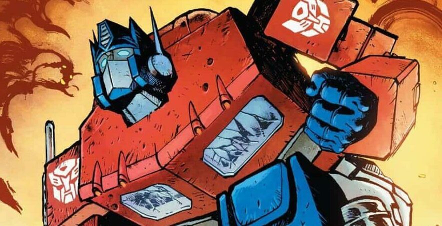 Transformers #1 Banner Daniel Warren Johnson