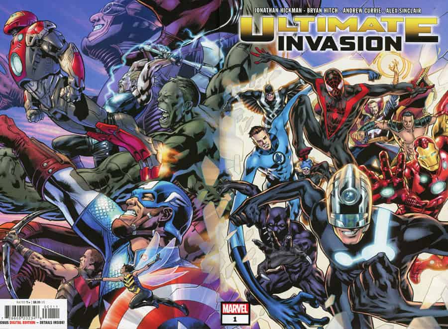 Ultimate Invasion #1 spoilers 0-1 Bryan Hitch