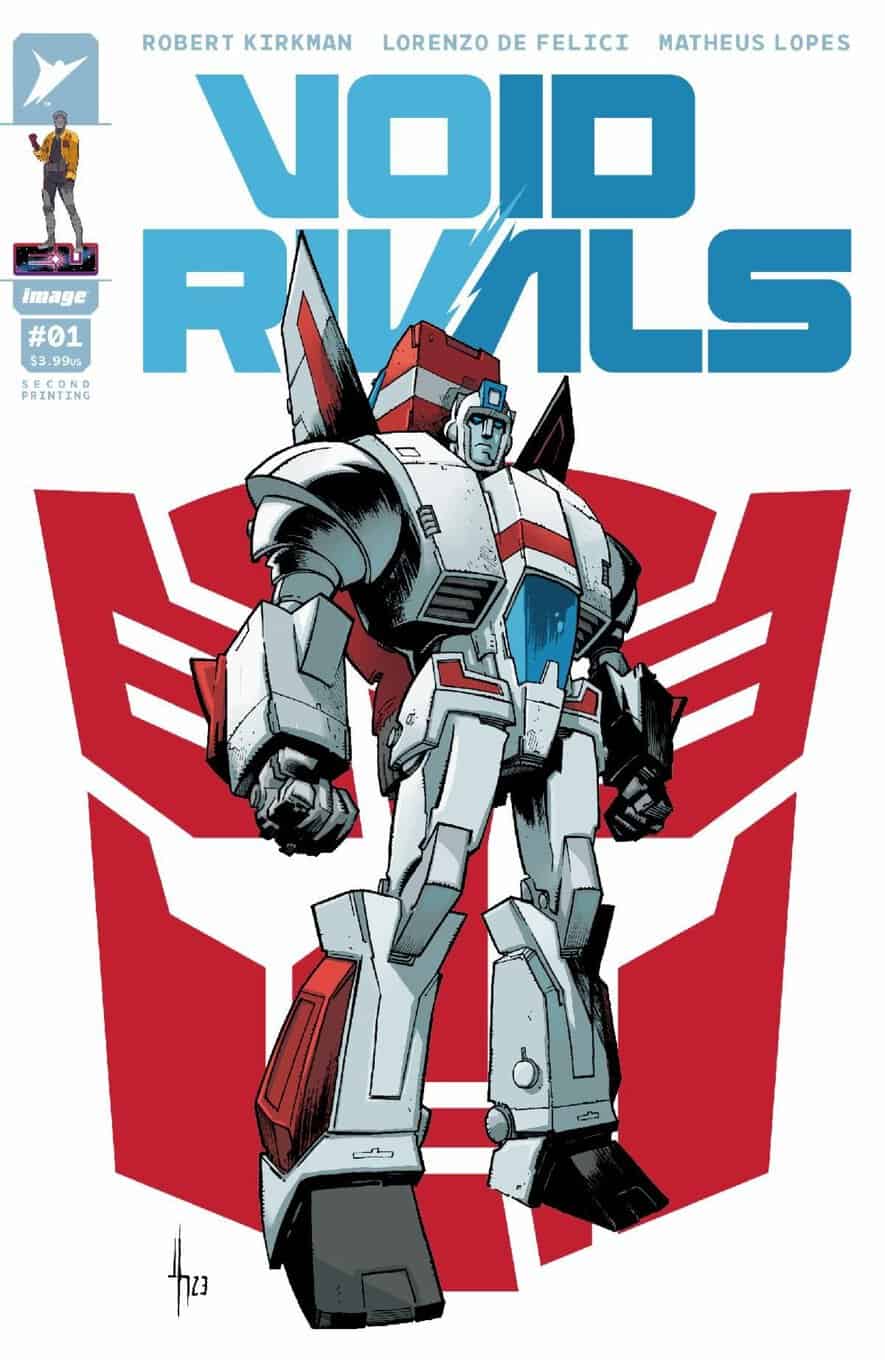 Void Rivals #1 second print Transformers