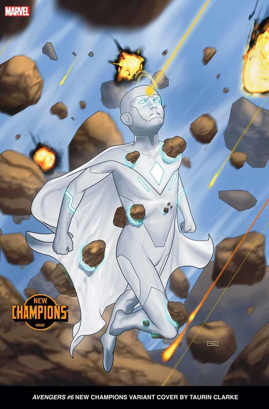 AVENGERS #6 New Champions Variant Cover by Taurin Clarke