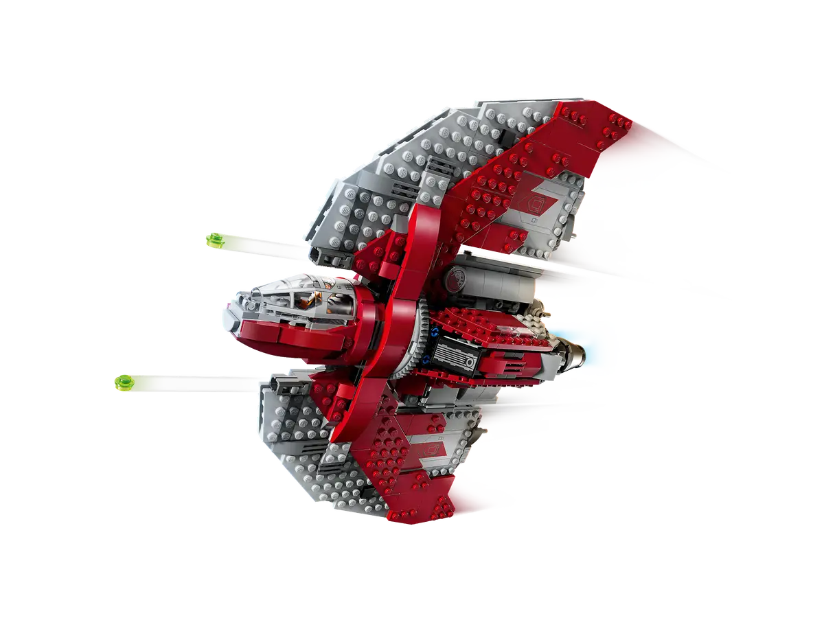 Ahsoka Tano's T-6 Jedi Shuttle Star Wars Lego 3 SDCC 2023