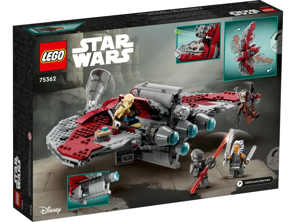 Ahsoka Tano's T-6 Jedi Shuttle Star Wars Lego 7 SDCC 2023