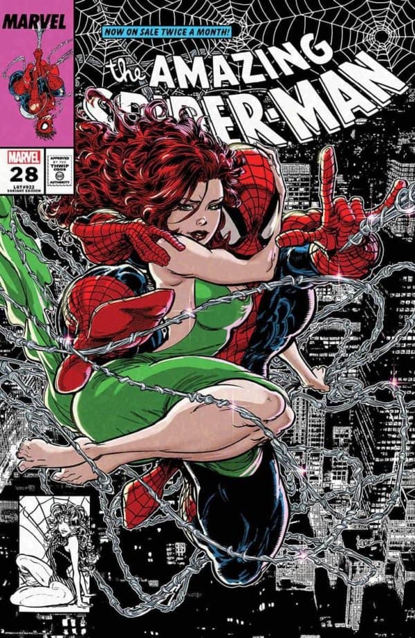 Amazing Spider-Man #28 spoilers 0-6 Kaare Andrews with Mary Jane Watson