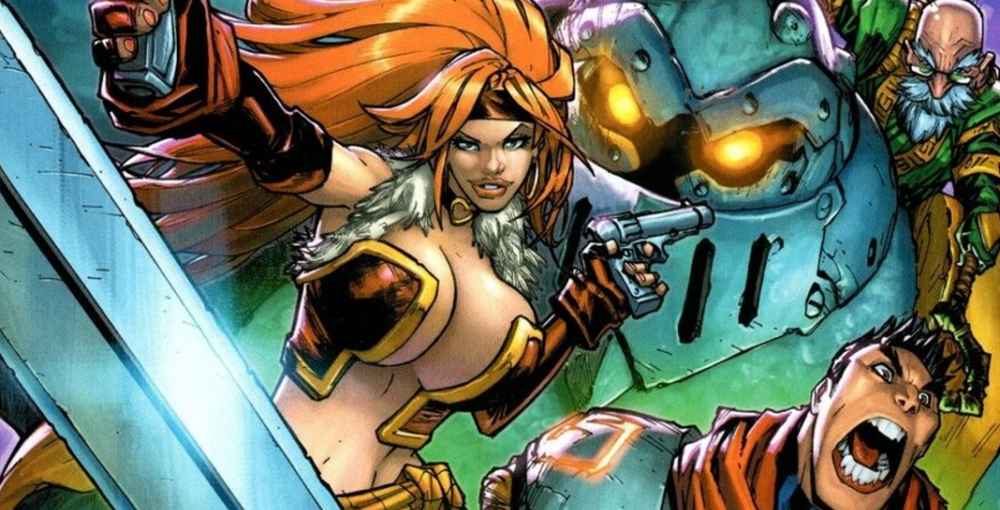 Battle Chasers #10 D Humberto Ramos Banner