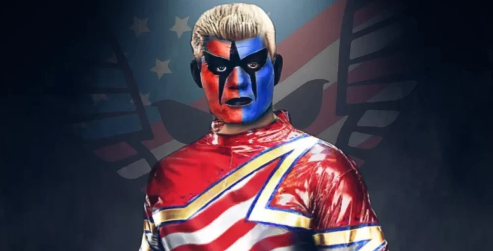 Cody Rhodes As American Nightmare & Stardust Banner