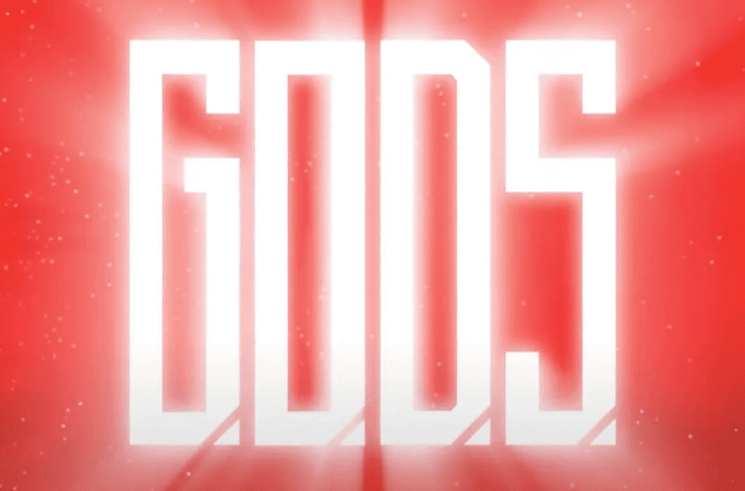 G.O.D.S. logo red