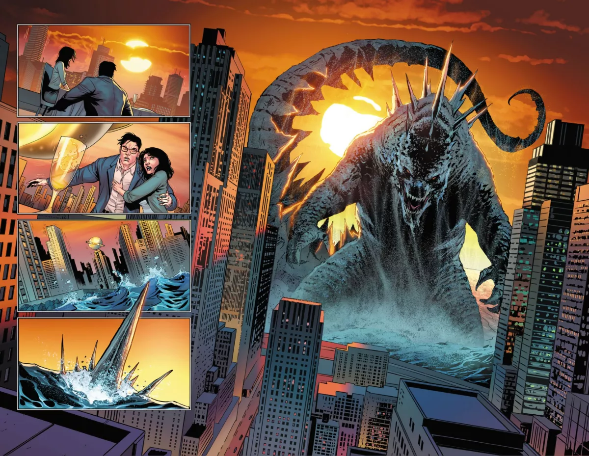 Justice League Vs. Godzilla Vs. Kong #1 spoilers A