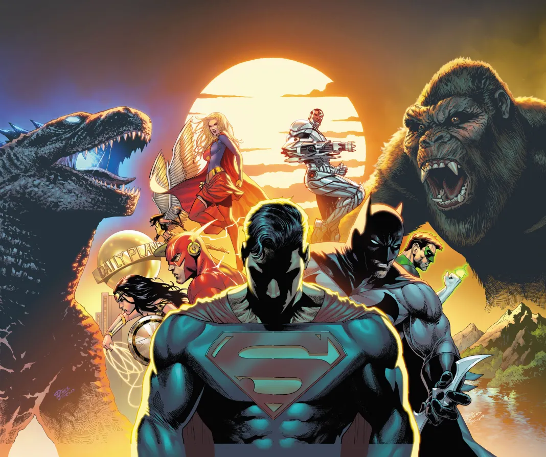 Justice League Vs. Godzilla Vs. Kong #1 variant