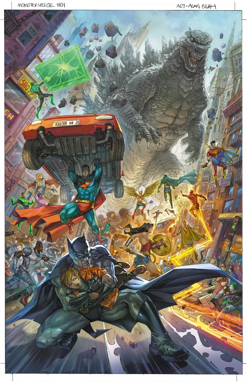 Justice League vs. Godzilla vs. Kong #1 D