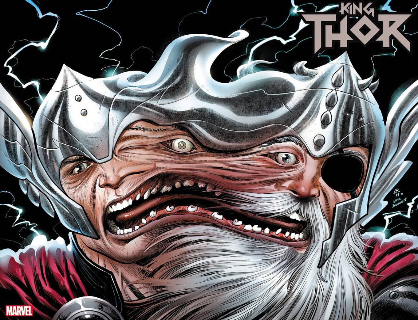King Thor #1 Immortal Hulk variant cover Luke Ross