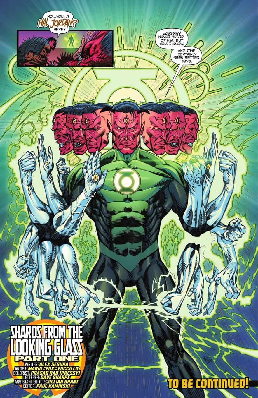 Knight Terrors Green Lantern #1 spoilers 2 Sinestro