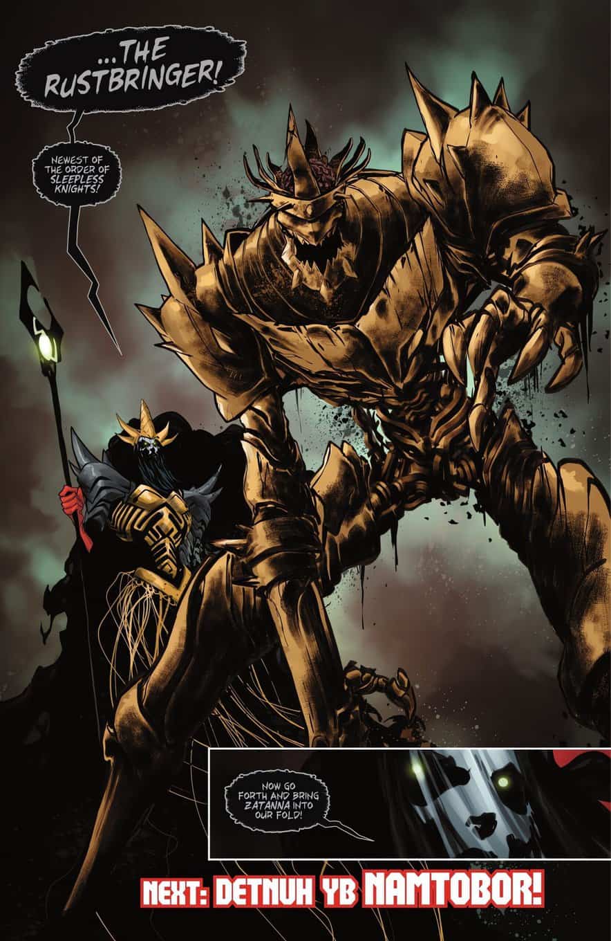 Knight Terrors Zatanna #1 spoilers 11 Doom Patrol