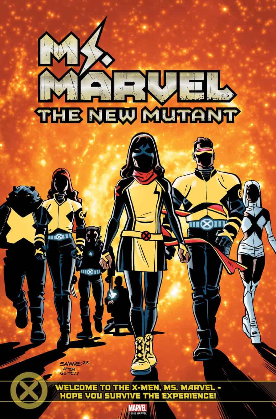 Ms. Marvel The New Mutant #4 B X-Men