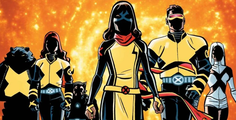 Ms. Marvel The New Mutant #4 Banner X Men