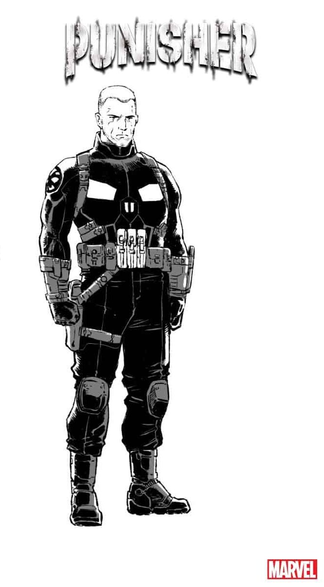 Punisher #1 concept art