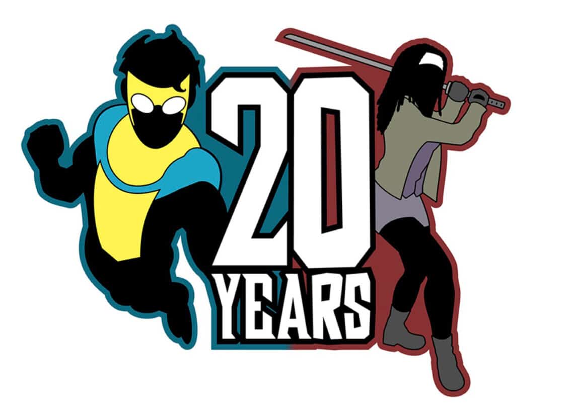 Skybound 20 years logo 2023 Invincible & The Walking Dead