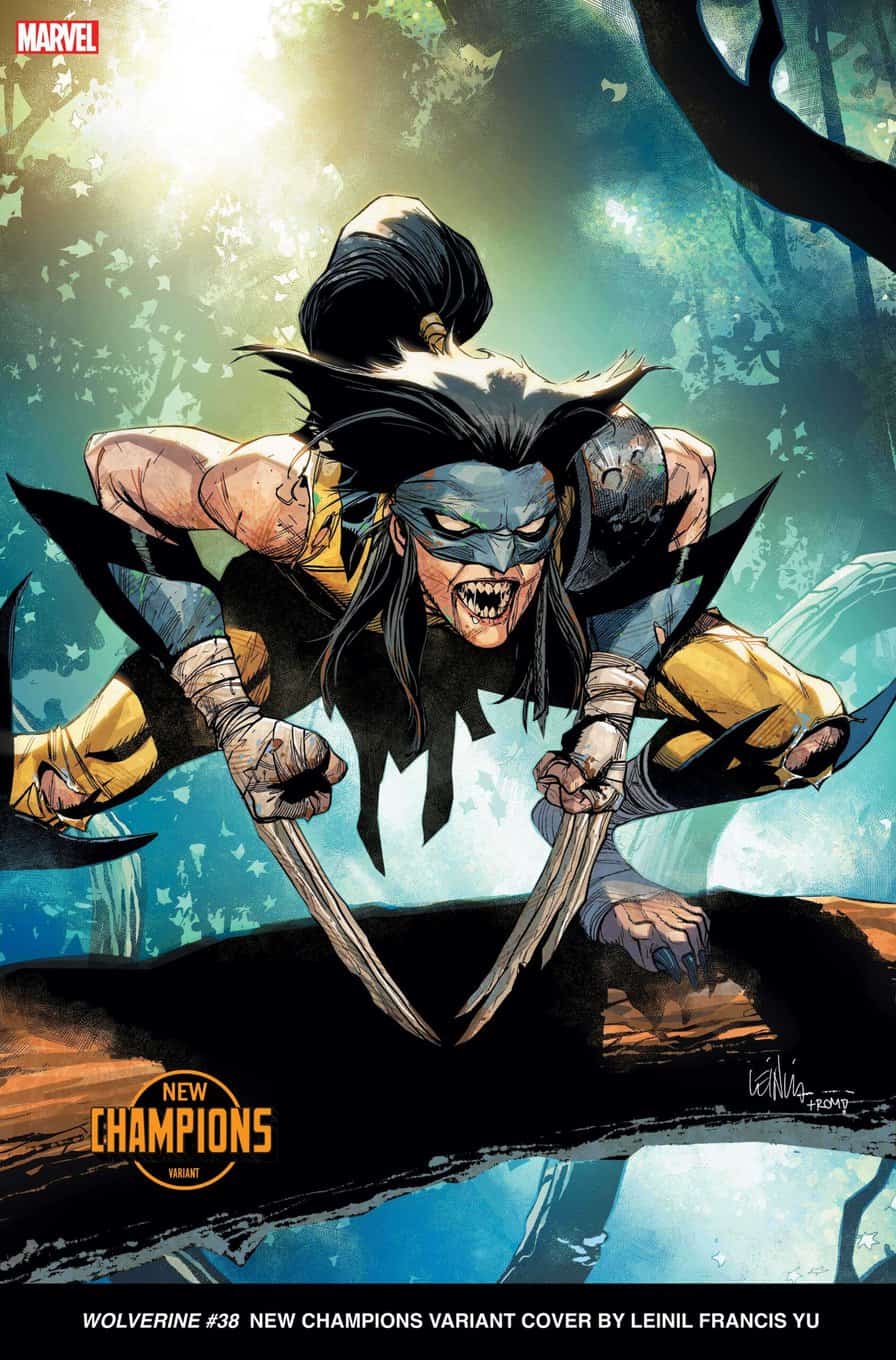 WOLVERINE #38 New Champions Variant Cover by Leinil Francis Yu