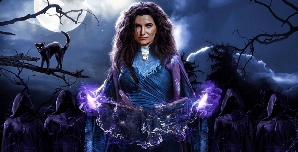 Agatha House Of Harkness Coven Of Chaos Banner Violet