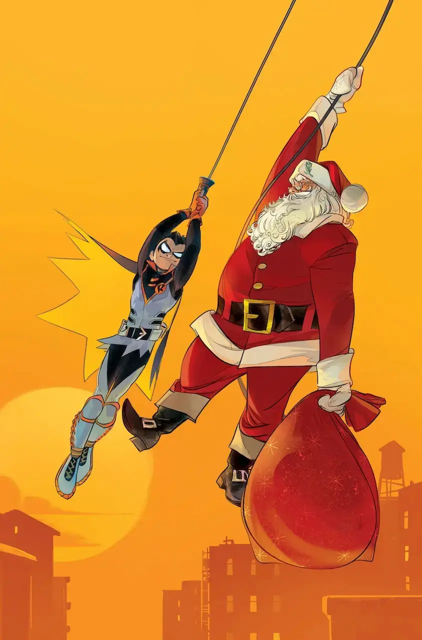 Batman #140 variant cover Santa Claus Silent Knight