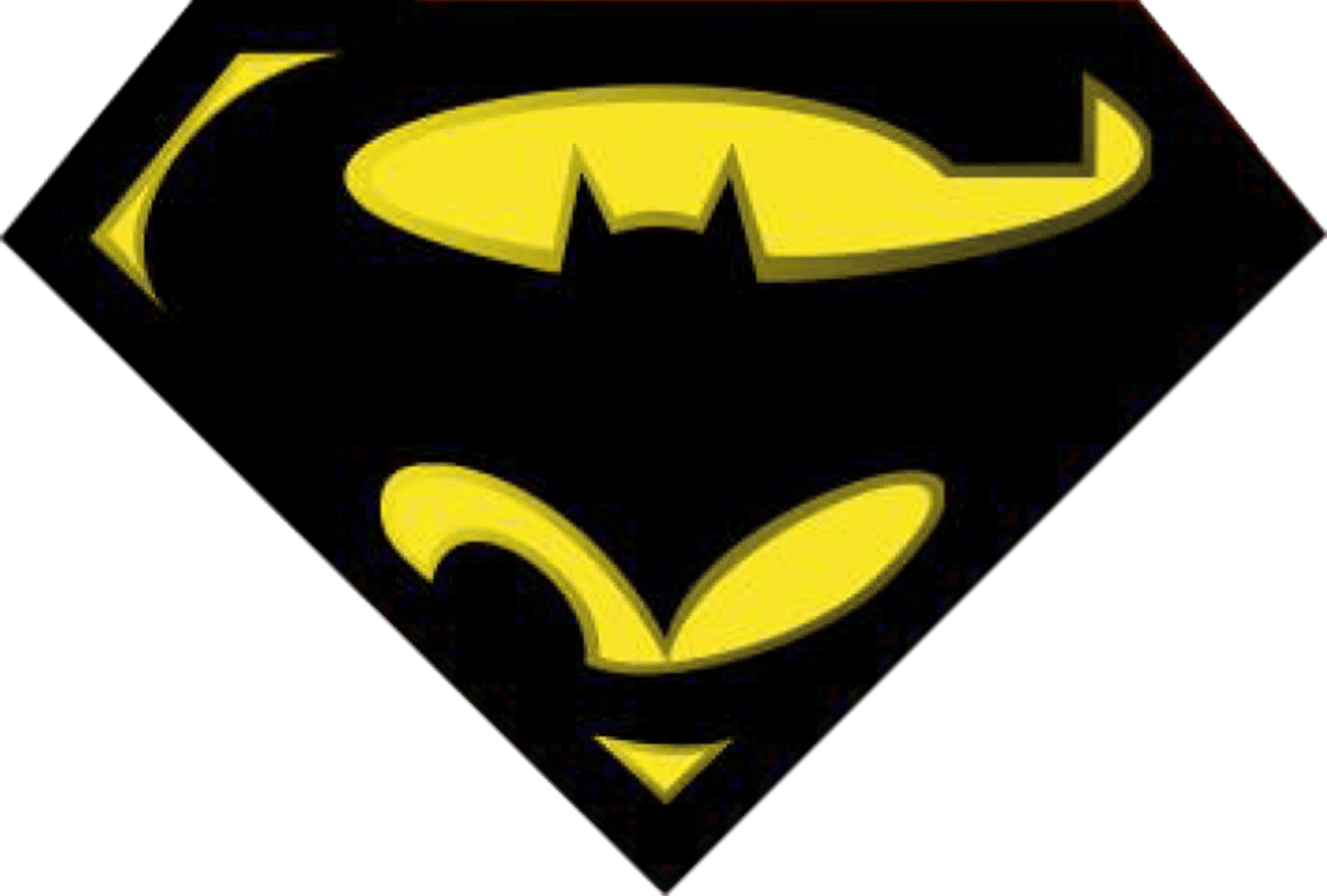 Batman Superman, batman, logo, superman, HD phone wallpaper | Peakpx