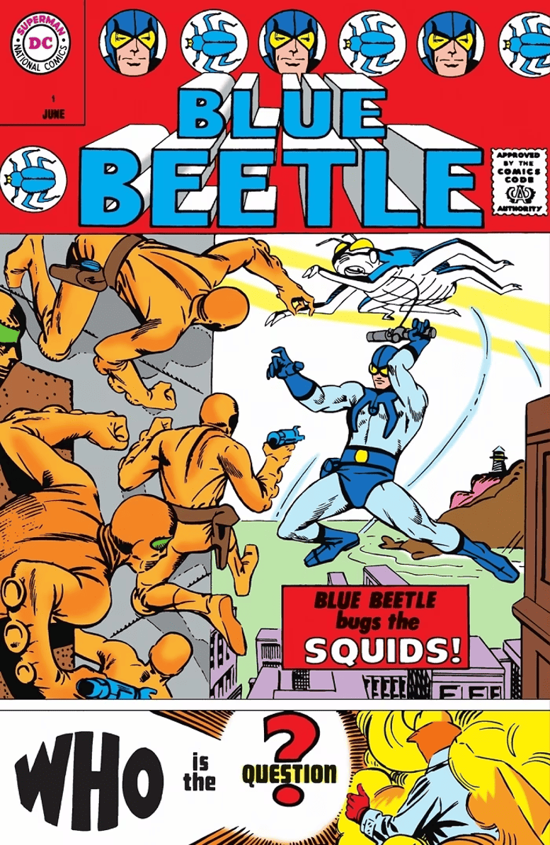 Blue Beetle scarab 3 Blue Beetle 1967