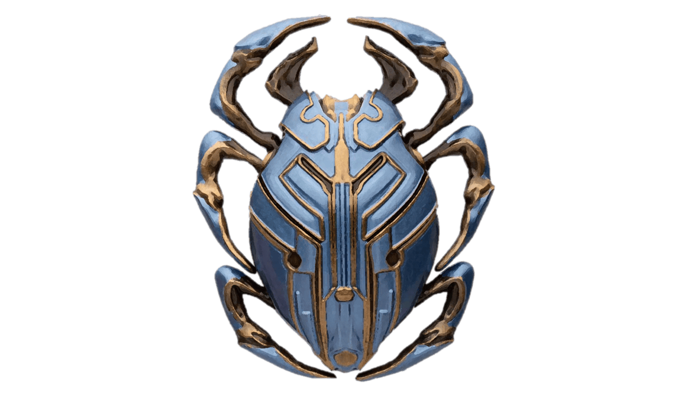 Blue Beetle scarab movie logo