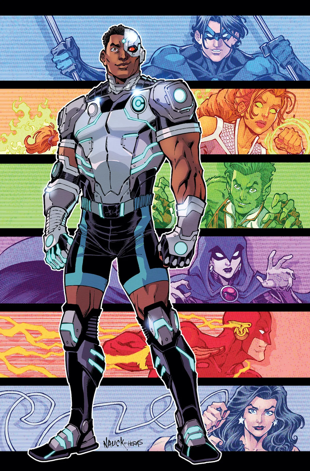 Cyborg #5 B Todd Nauck & Titans