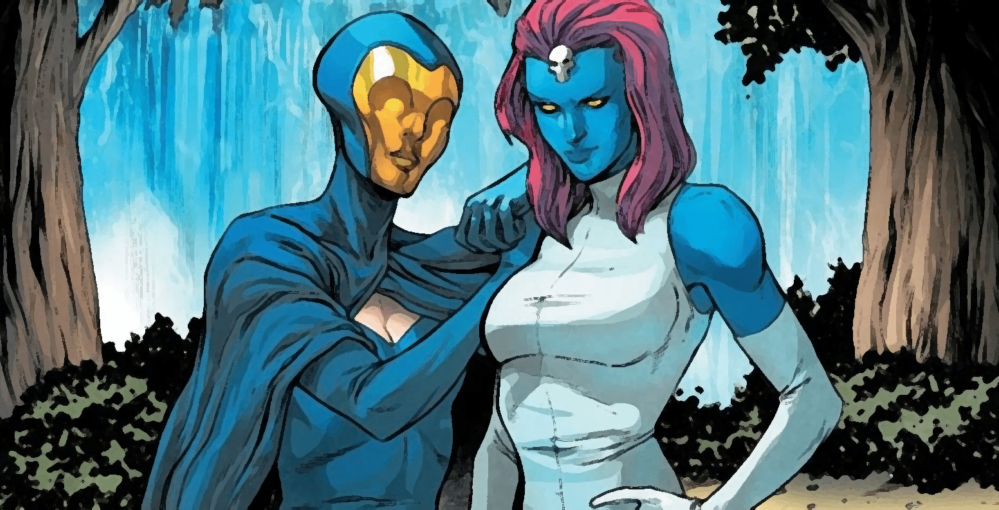 Destiny & Mystique Banner X Men