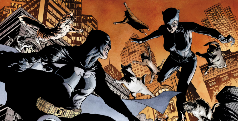 Gotham War Banner Batman #137 Catwoman #57 Variant Covers By Joe Quesada Inverted