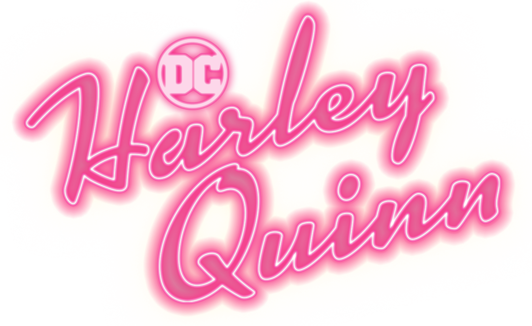 Harley Quinn logo DC MAX