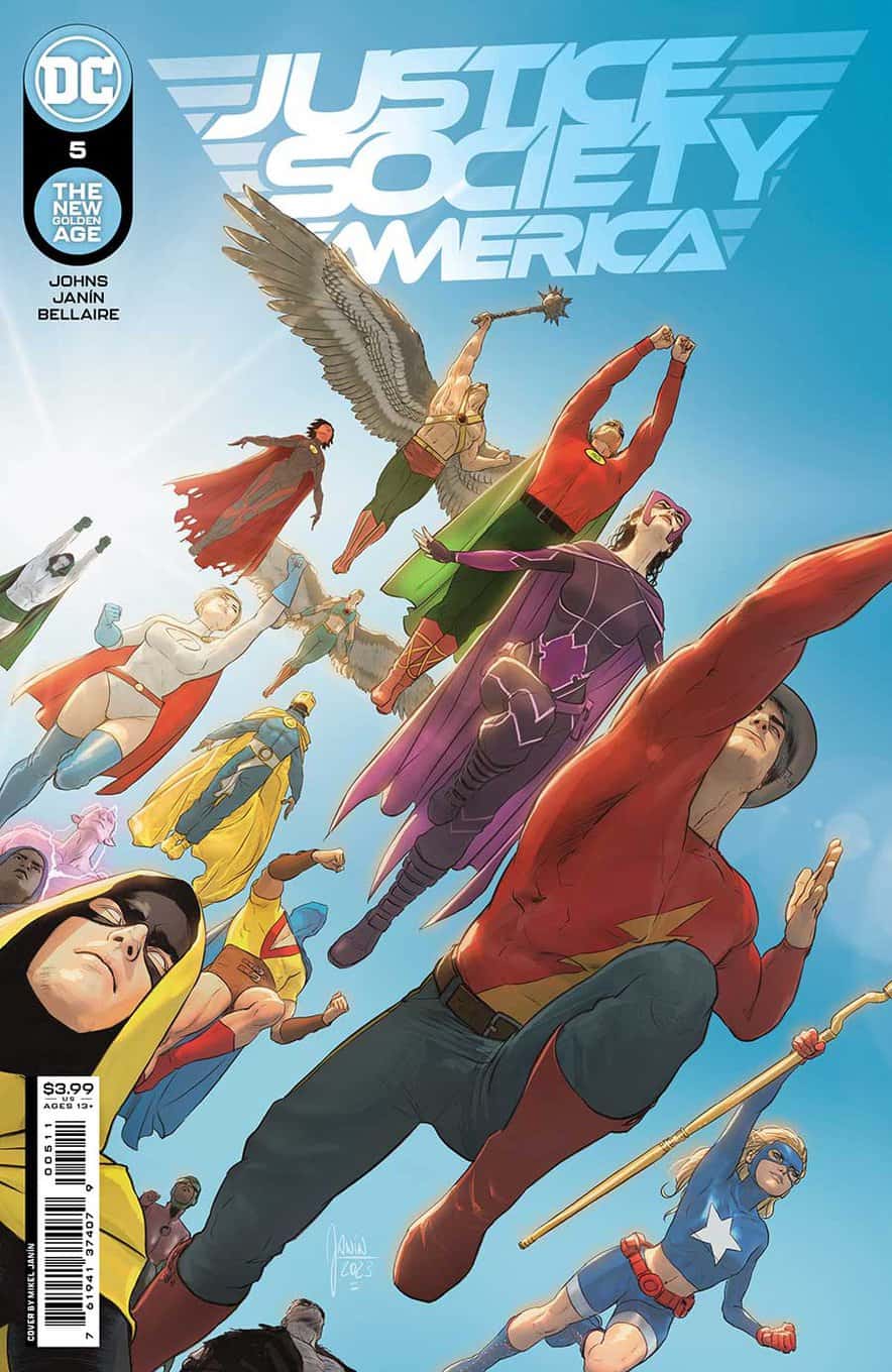 Justice Society Of America #5 spoilers 0-1 Mikel Janin