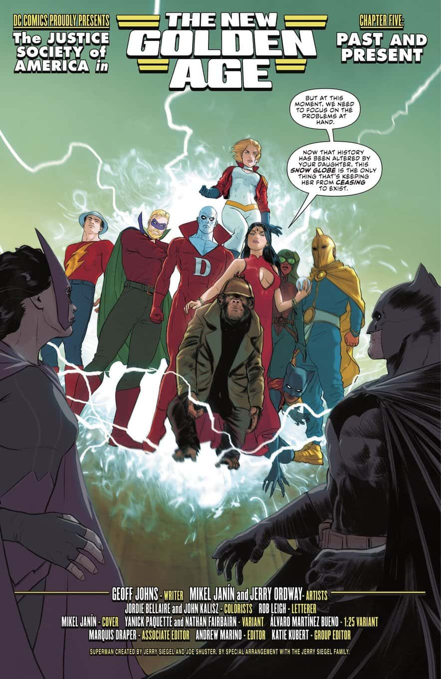 Justice Society Of America #5 spoilers 4