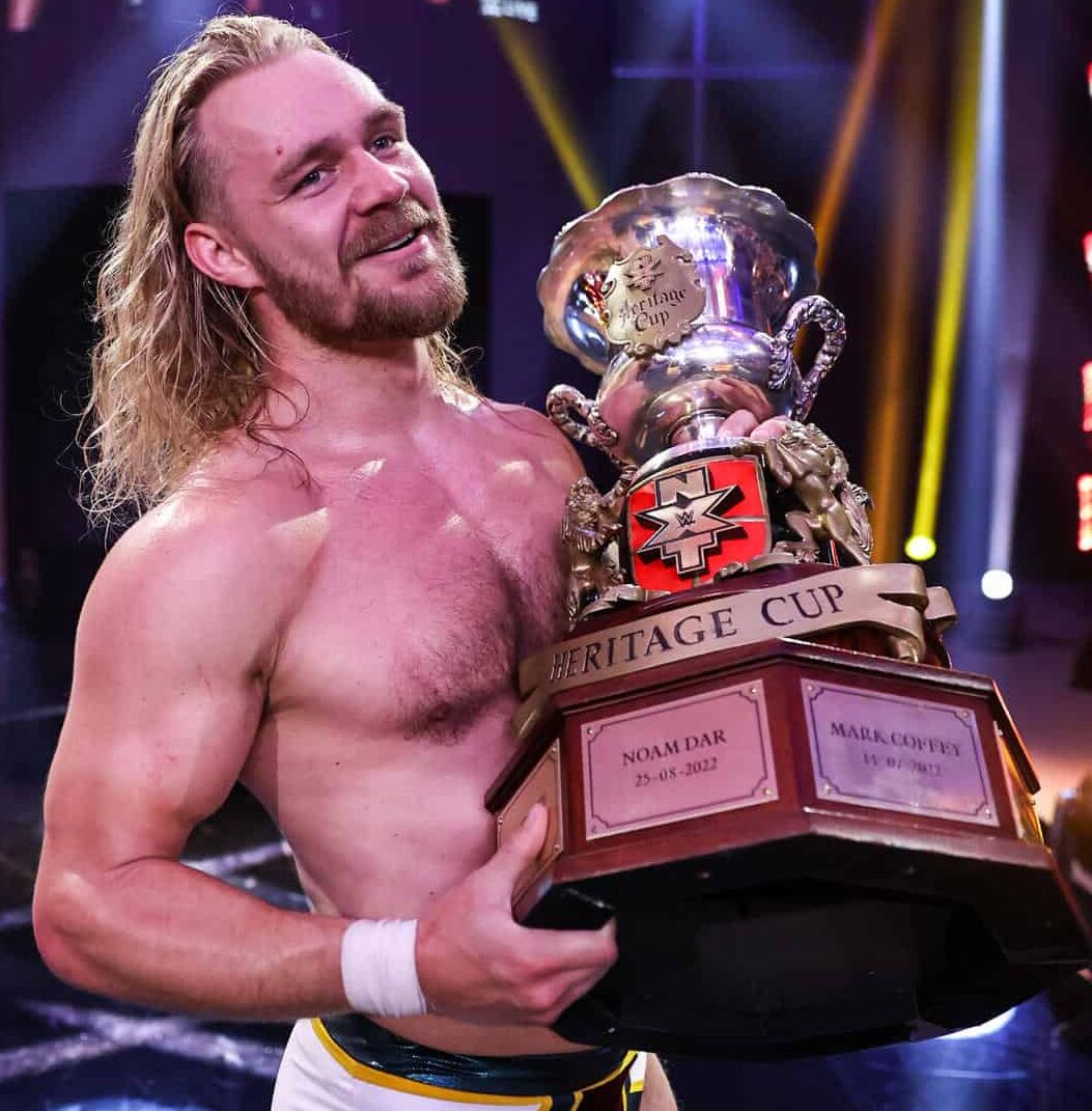 NXT Augisy 2023 Tyler Bate #AndNew NXT Heritage Cup Champion WWE